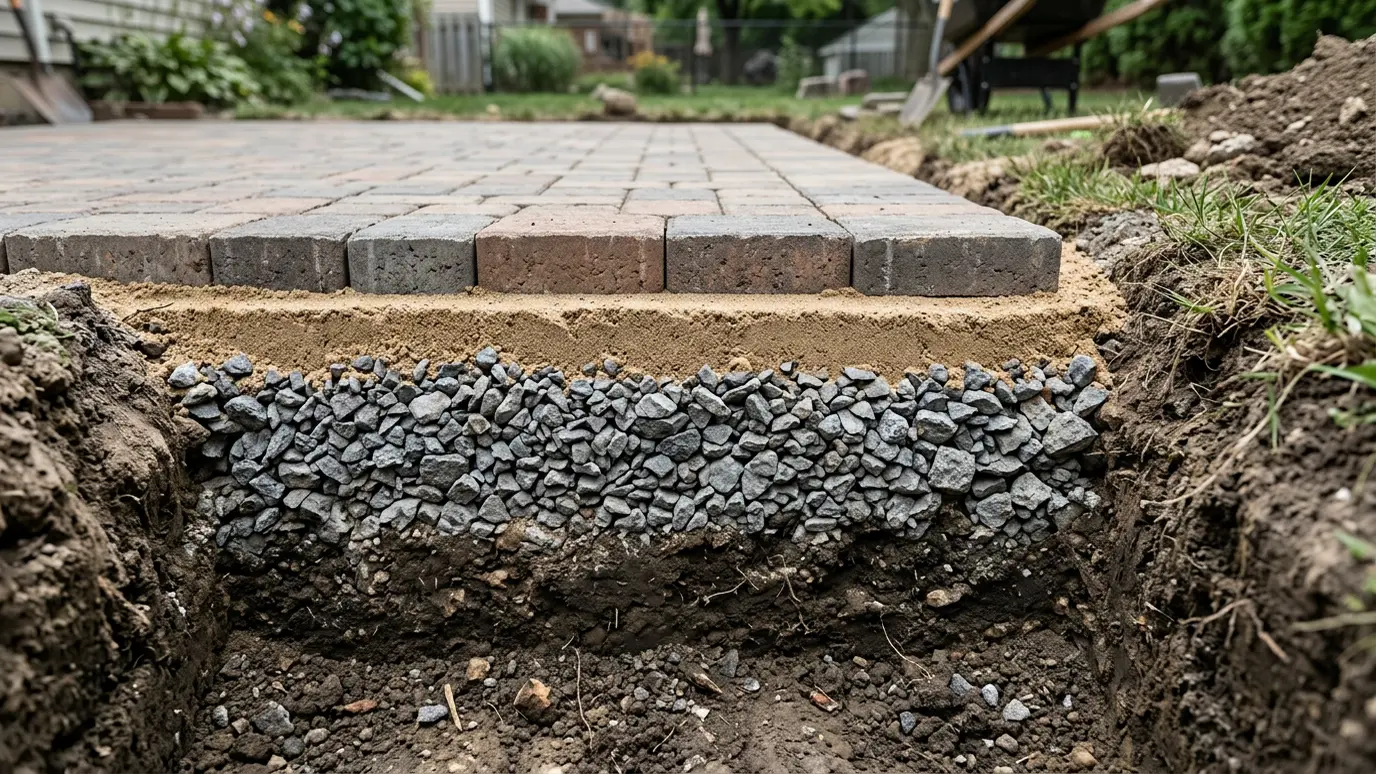 Why the Base Matters: What Is Under Your Patio Decides How Long It Lasts