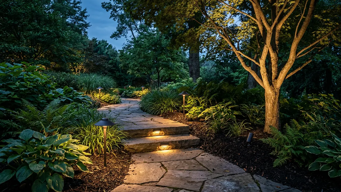 Landscape Lighting Guide: How to Light Paths, Patios and Trees