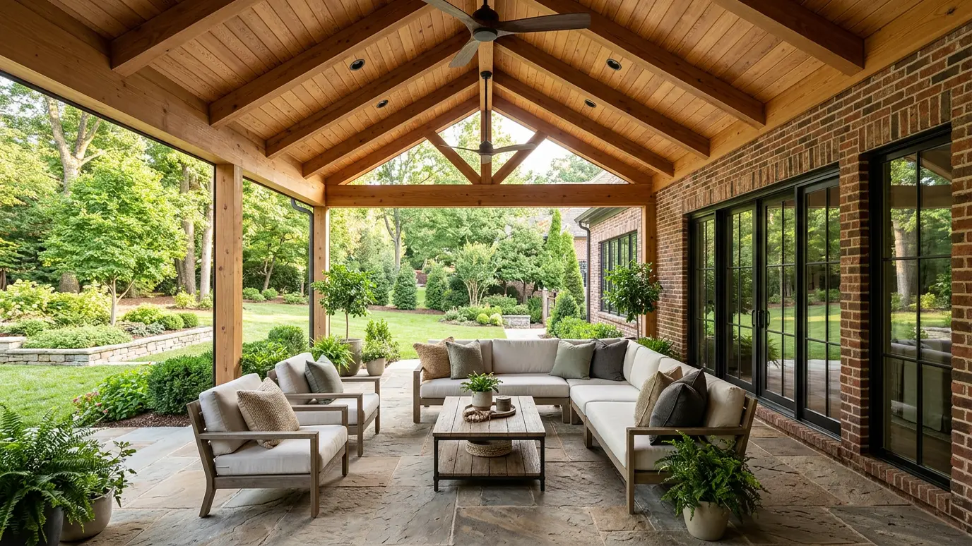 Covered Patios and Roof Structures in Nashville and Middle Tennessee