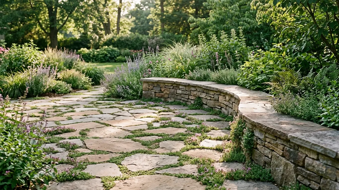Natural Stone Patios in Nashville and Middle Tennessee
