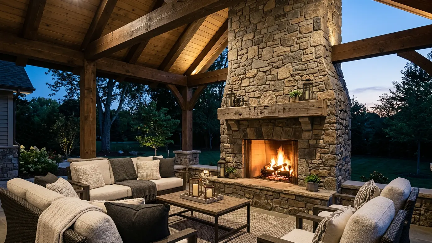 Outdoor Fireplaces in Nashville and Middle Tennessee