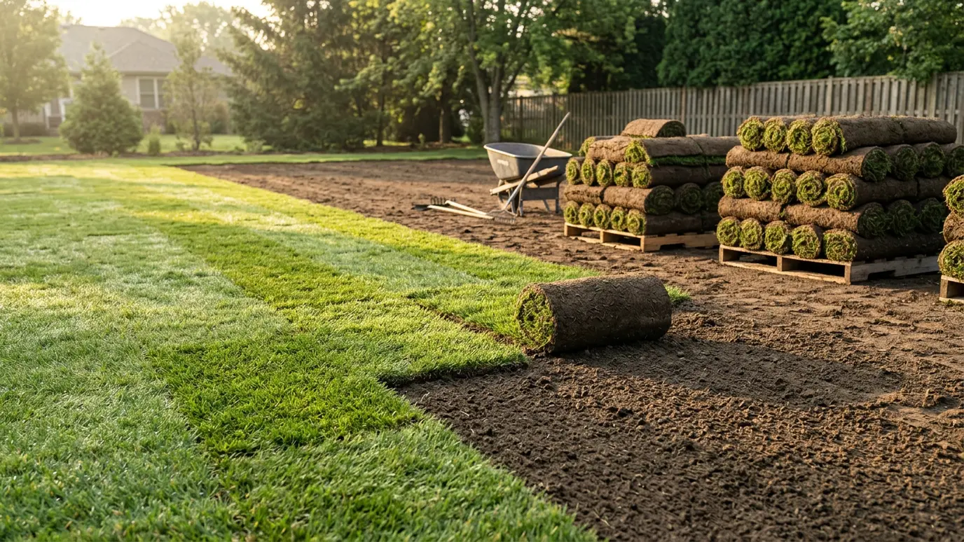 Sod Installation in Nashville and Middle Tennessee