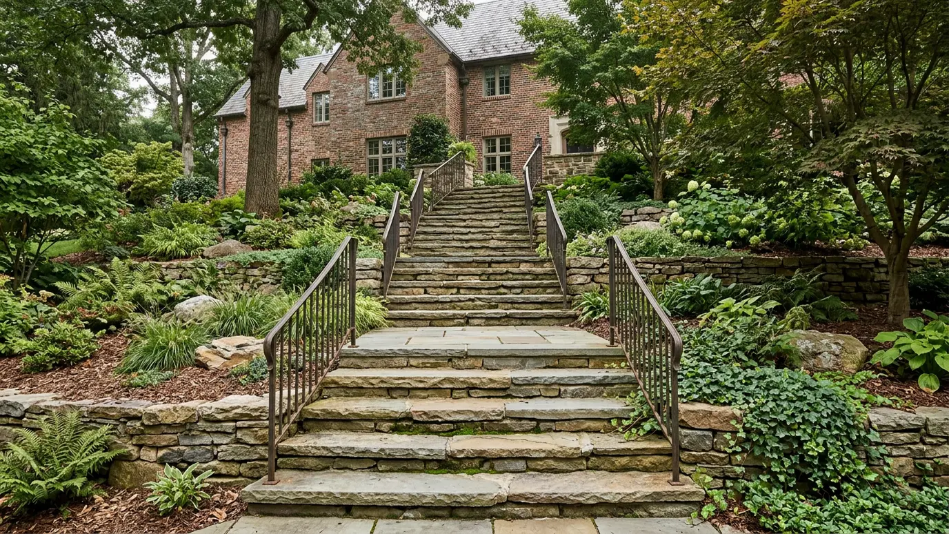 Outdoor Steps and Stairs in Nashville and Middle Tennessee