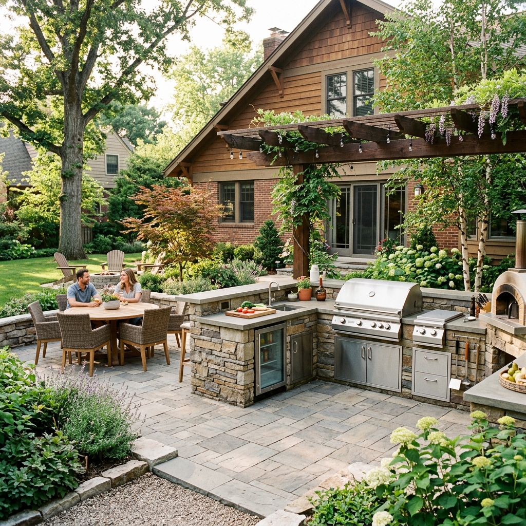 Franklin Outdoor Kitchen Design